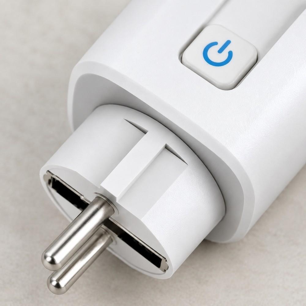 16A EU Smart Plug EU Standard Voice Control EU Smart Socket Durable WiFi Smart Socket  Smart Home