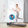BIEŻNIA DOMOWA ELEKTRYCZNA KT-B2 Treadmill Walkingpad 120kg 15° Z LED Pilot