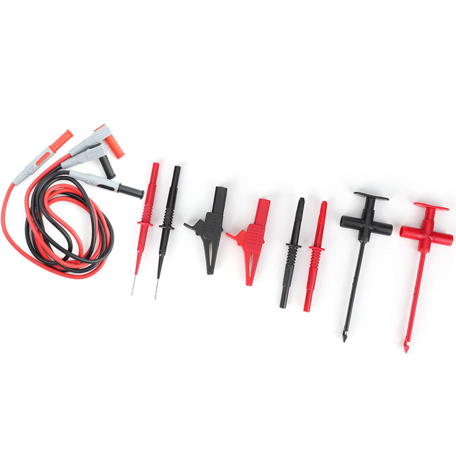 

Набір для електронного тестування для мультиметра, тестера, зонд, електронний набір затискачів-голок