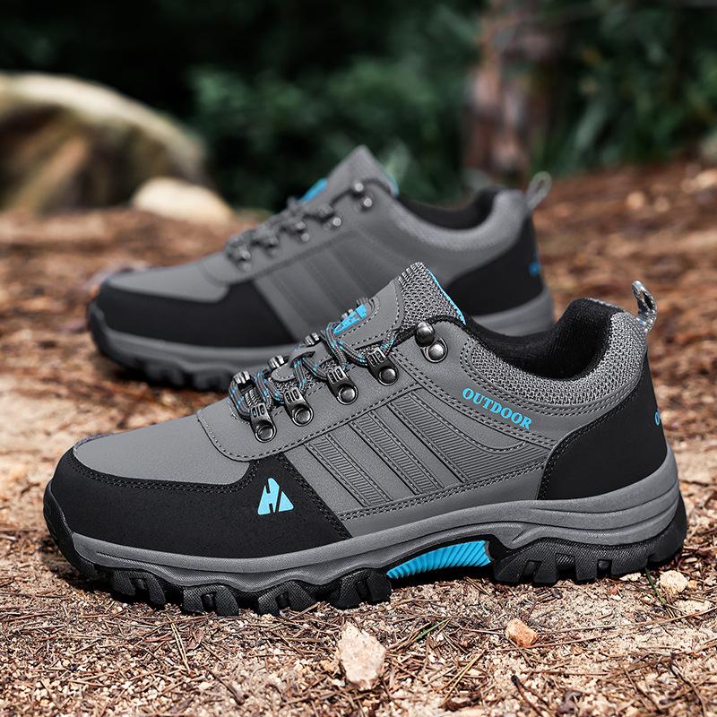 New men's spring and autumn hiking men's shoes walking sports shoes rubber new casual non-slip outdoor men's travel shoes