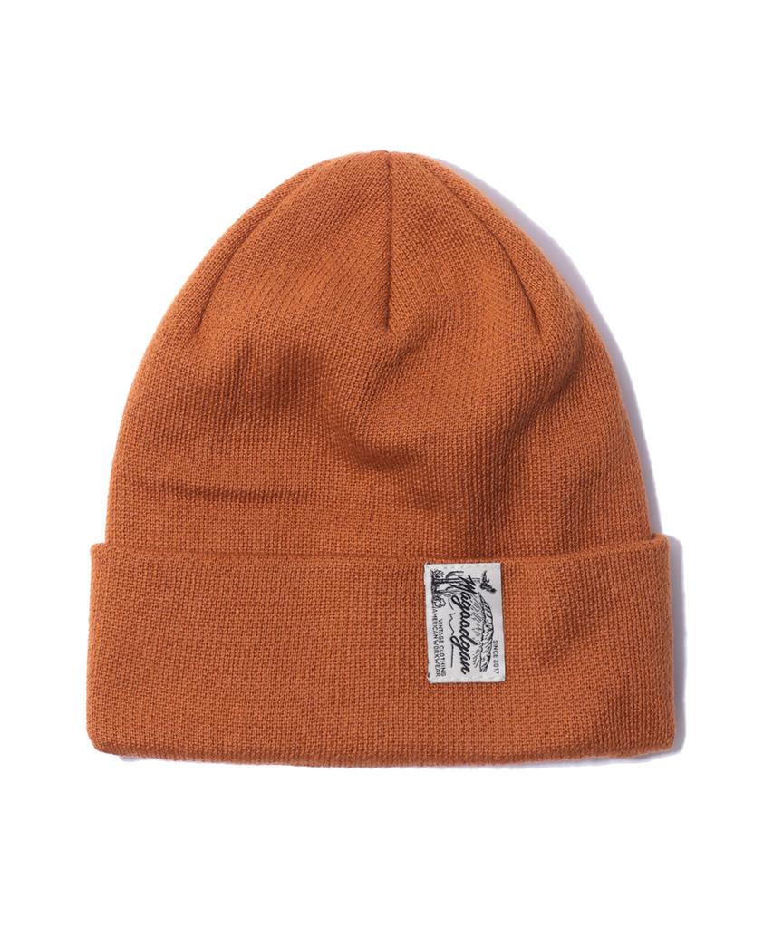 Mc Wood Gun Headwear 9308 Turn-Up Dark Orange Beanie