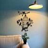 Metal Wall Decor Farmhouse Bird Cage Rustic Home Art for Living Room Bedroom Office
