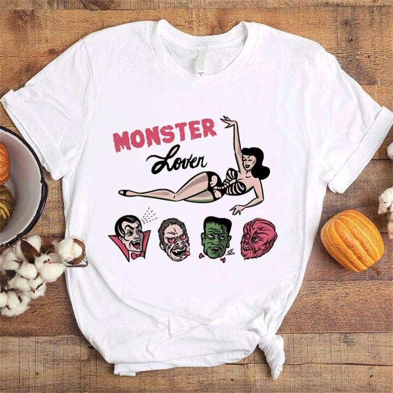 ZX TEE Creative Printed T-Shirt Aesthetic Female Summer Casual Top Women Crew White Basic Tees Cloth Accessories Short Sleeve O-Neck