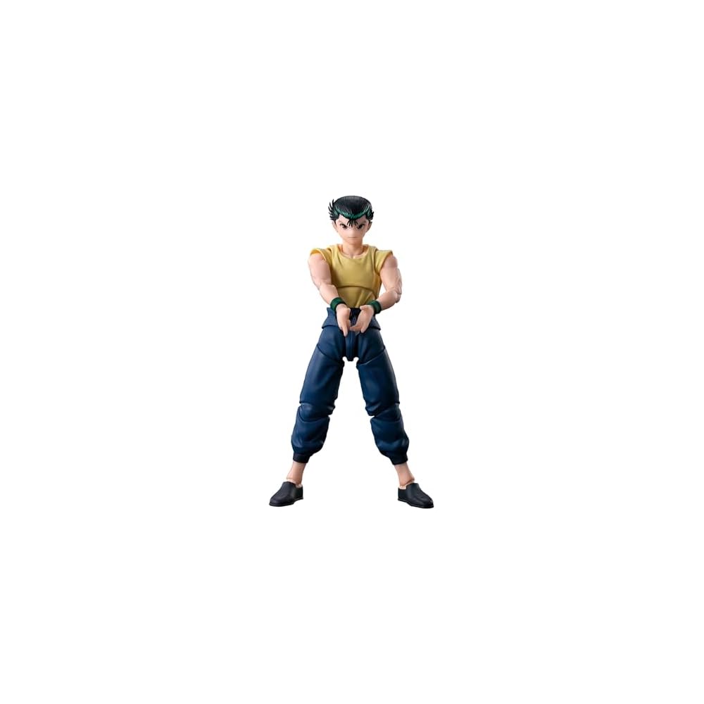 TAMASHII NATIONS S.H.Figuarts Yu Yu Hakusho Urameshi Yusuke, approximately 145mm, PVC & ABS painted action figure