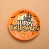 Cross-Border Halloween Party Disposable Plate Set: Pumpkin & Bat Paper Cups and Plates
