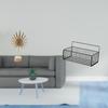 Nordic Abstract Metal Sculpture And Wall Hanging Basket Organizer Creative Home Decor for Kitchen