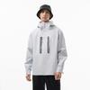 Anta Outdoor Series Simple Solid Color Hard Shell Versatile Loose Fit Hooded Waterproof UV Resistant Breathable Windproof Jacket 952536601-5