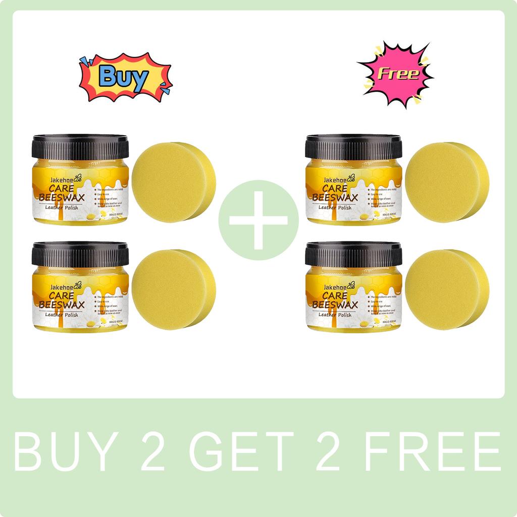 Beeswax Leather Cream - Scratch Repair & Filling Paste for Shoes, Boots, Car Seats & Home Leather | Leather Restoration