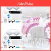 Fiber Rod Balloon Arch Kit For Festive Events And Party Decor With Water Bag Bases