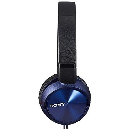 Cuffie Sony MDR-ZX310 Pieghevoli a padiglione chiuso Blu L