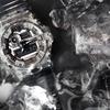 CASIO Unisex Pair Table Series Black Watch GA-700SK-1A+GMA-S120SR-7A