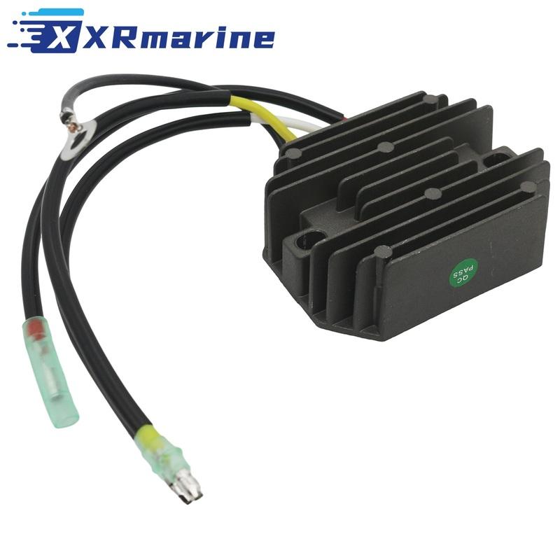 Rectifier for Mercury Mercruiser Tohatsu 10hp 15hp 20hp 4-Stroke Outboard 3BJ-76060-0 3BJ-76060-1 879147T62 чёрный