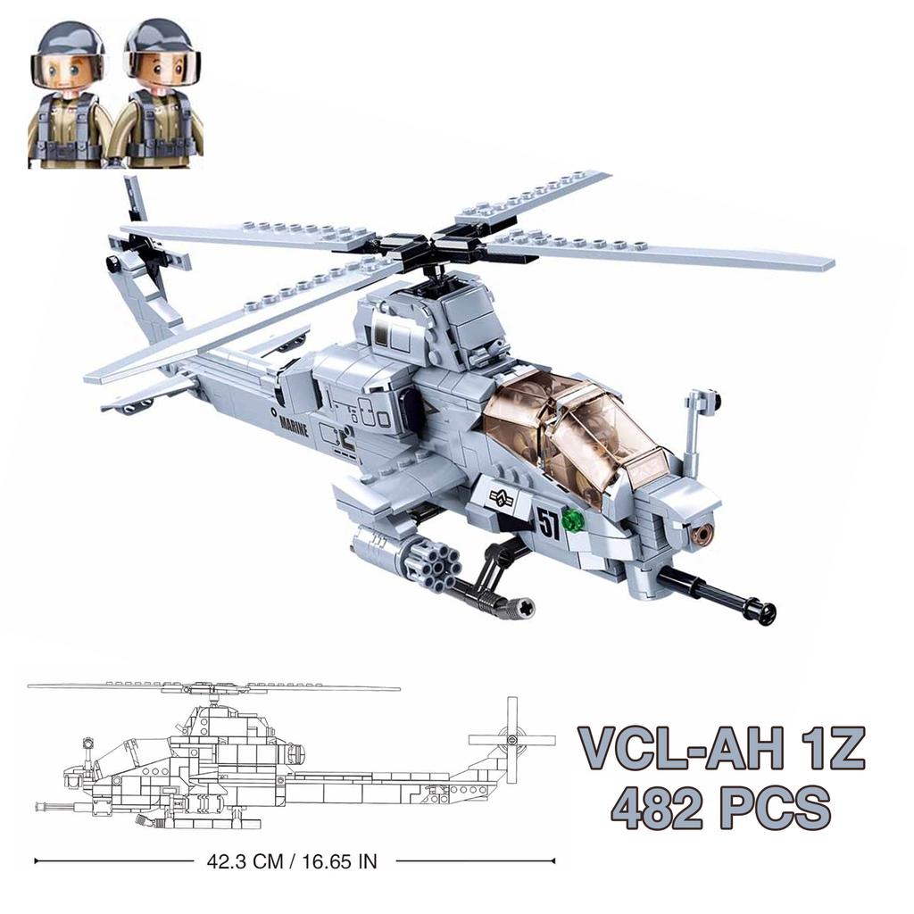 Ka-52 F35 Mi-24 A10 Stryker Elicottero Militare Carro Armato Russia USA Aeroplano da Guerra Moderno Modello Mattoncini Bambini Giocattoli per Bambini