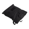 Dump Drop Pouch Multifunctional Nylon Portable Folding Recycling Bag Waist Hanging Recycling Bag for Outdoor Black