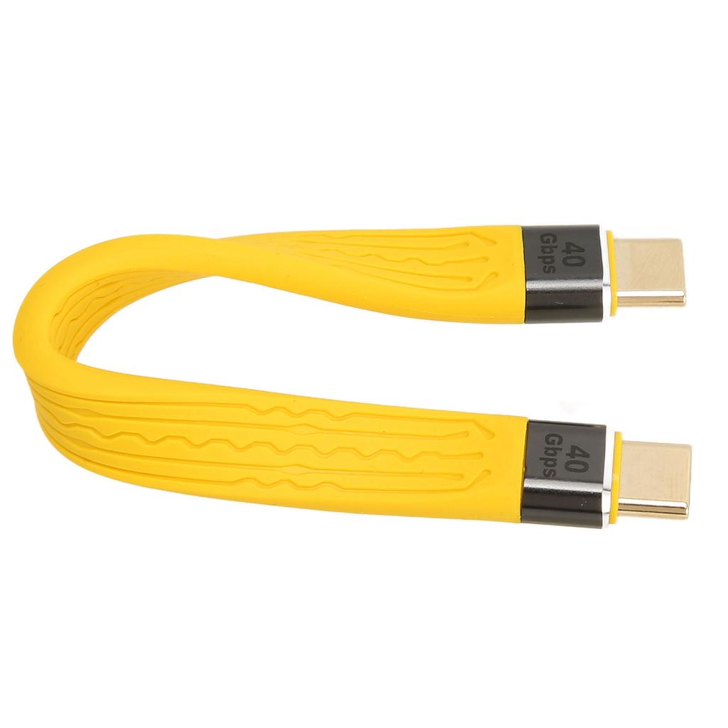 Typ C Stecker auf Stecker FPC Kabel PD100W 5A Schnellladung 40Gbps Datenübertragung FPC Kabel für Huawei für Xiaomi