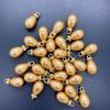 Lustrous Teardrop Imitation Pearl Pendant DIY Charm Jewelry Accessories