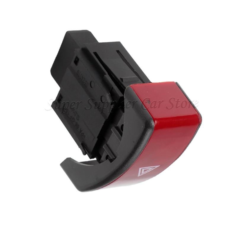 1PC Emergency Light Warning Hazard Light Switch For OPEL Corsa C Car Warning Light Double Flasher Switch 9164141 9138106 1241625