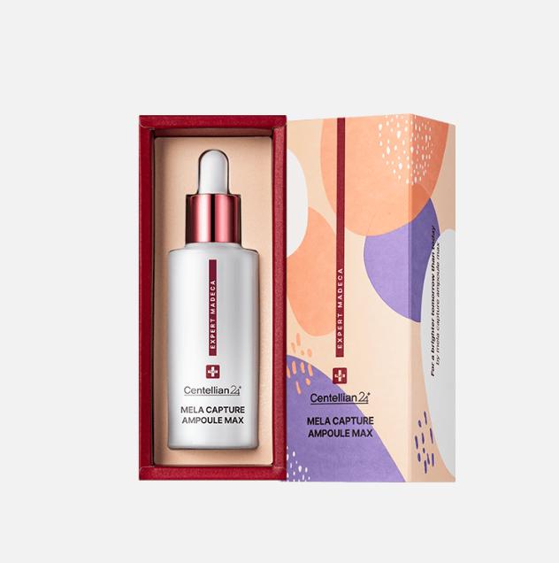 

CENTELLIAN24 Экспертная ампула Madeca Melacapture Max Jumbo 45 мл – Осветление и уход за пигментными пятнами 1 ea