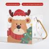 3D Christmas Eve Apple Box - Cartoon Transparent Gift Packaging