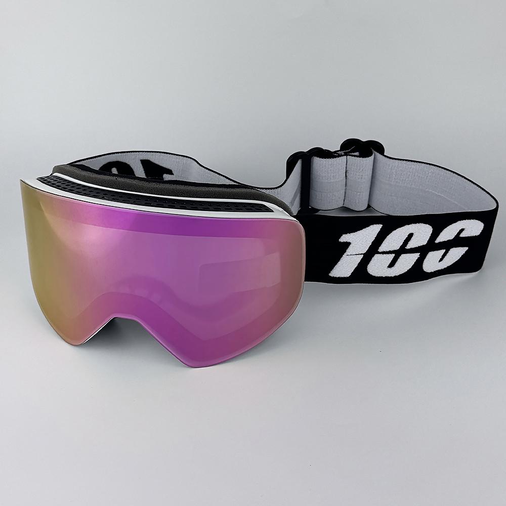 Winter Magnetic Ski Goggles Quick-Change Anti-fog UV400 Snowboard Goggles Professional Double Layer Lens Ski Eyewear Men Women