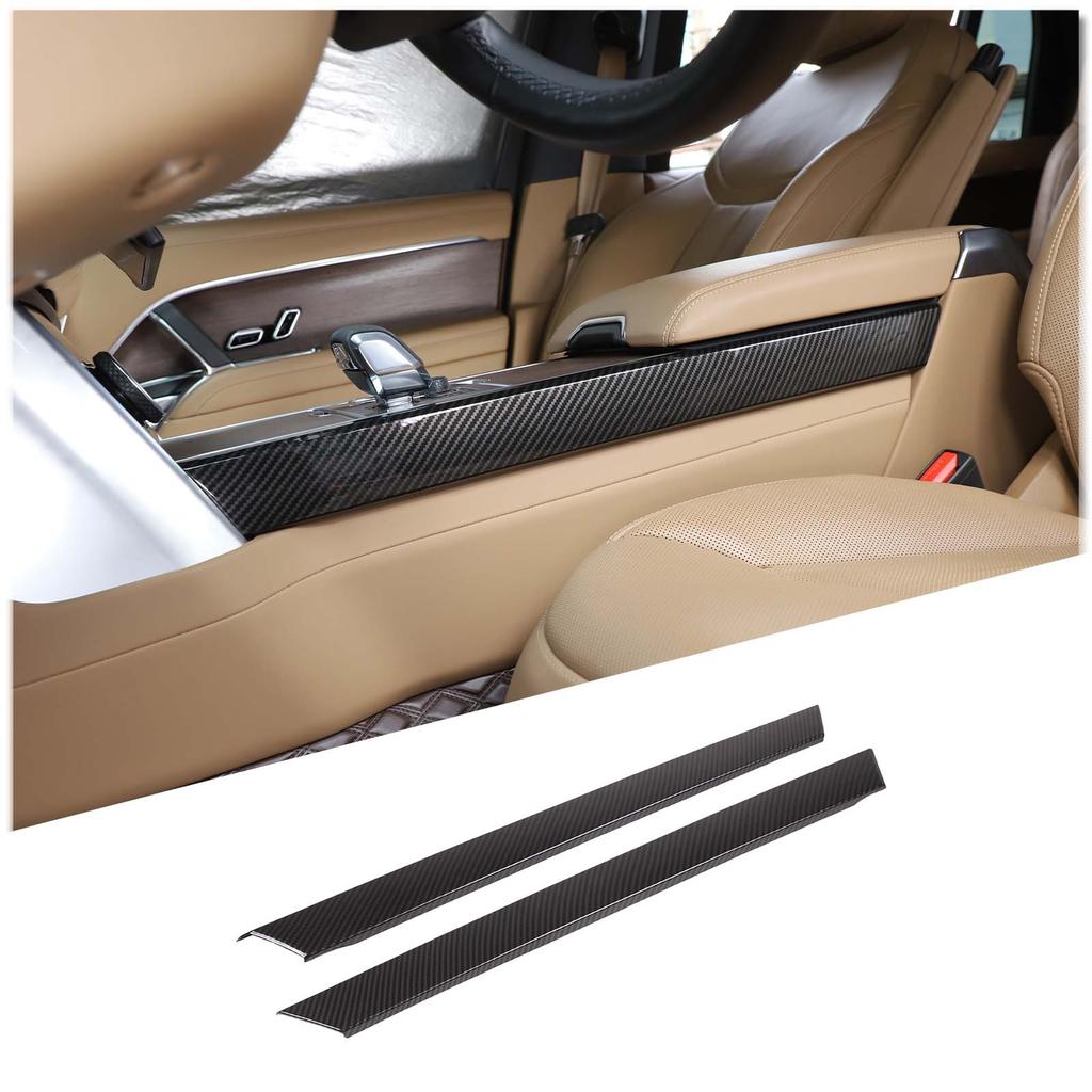 ABS Carbon Fiber For Land Rover Range Rover Vogue L460 2026-2026 Car Center Console Side Trim Strip Sticker Car Accessories