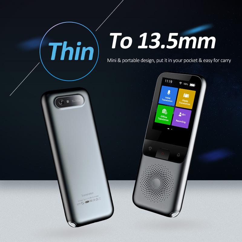 T11 AI Language Translator: Smart Voice Recording & Photo Translation with WiFi.