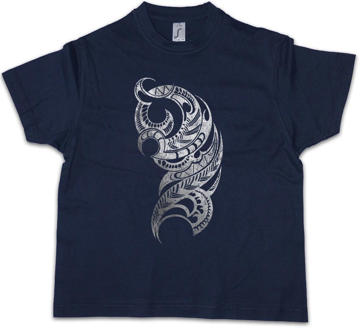 MAORI SYMBOL Kids Boys kids boys T-Shirt Natives New Zealand Native Tribal Indians 130