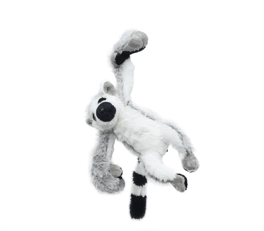 Takeoff Plush Toy Hanging Ring-tailed Lemur