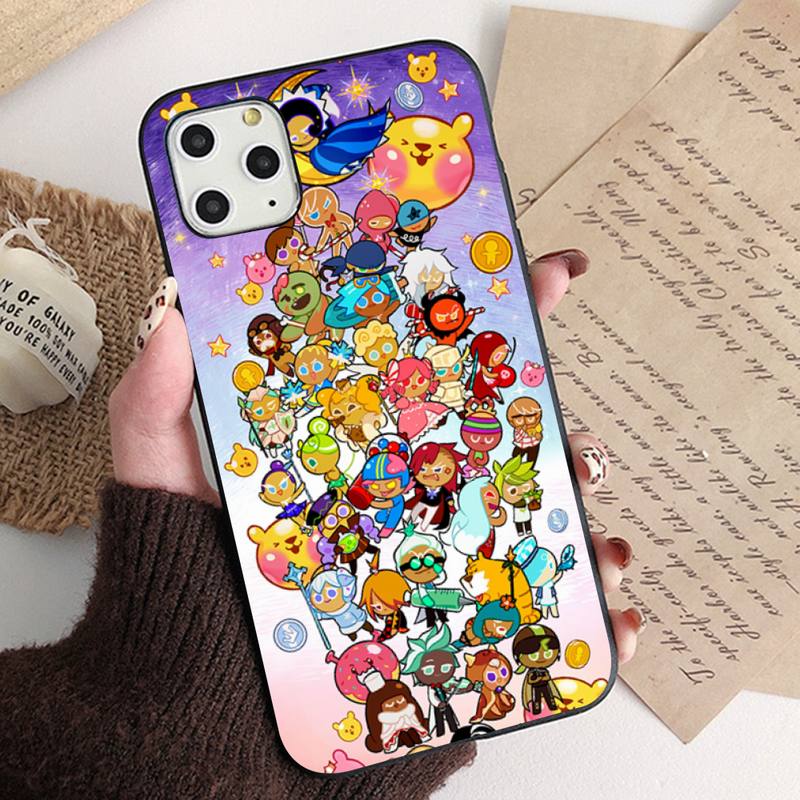 MaiYaCa Game Cookie Run Kingdom Phone Case for iPhone 11 12 13 Mini Pro XS MAX 8 7 6 6S Plus X 5S SE 2020 XR Case