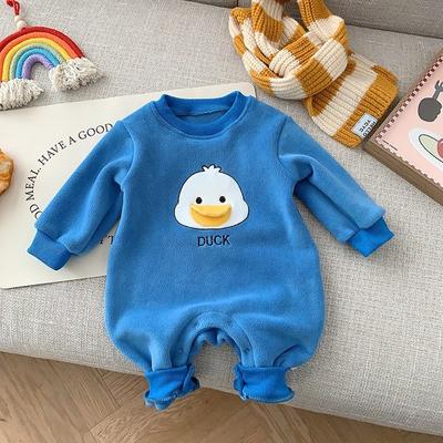 Venetian Baby Animal Animal Face Fleece Langgröße Größe Nr. 80, beste Kinderkleidung Koreas