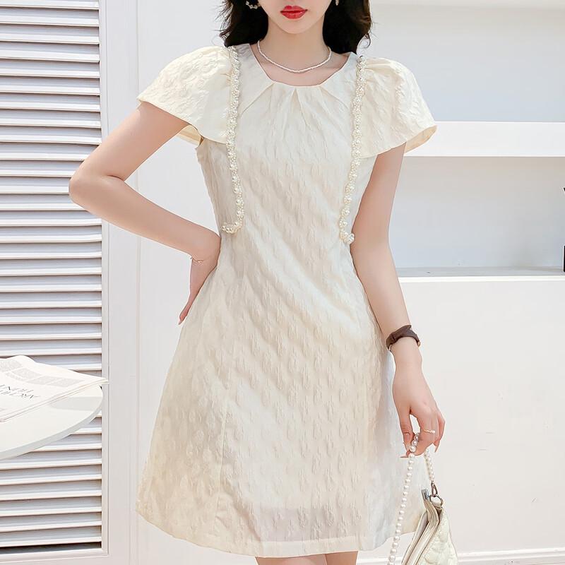 Mokana Women's Urban Casual A-Line Short Sleeve Dress