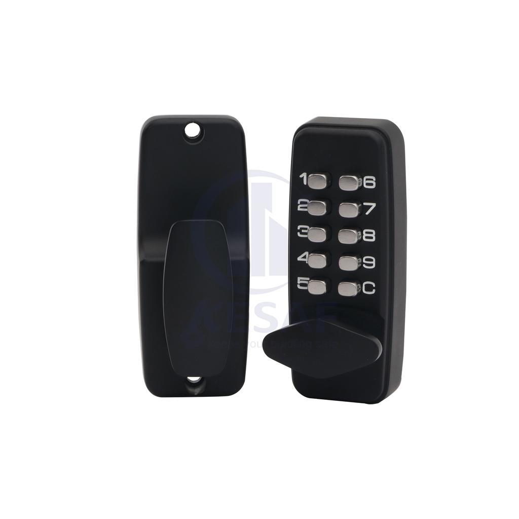 KESAF Waterproof Code Digital Door Lock Keyless Door Lock Push Button Security Mechanical Code Lock