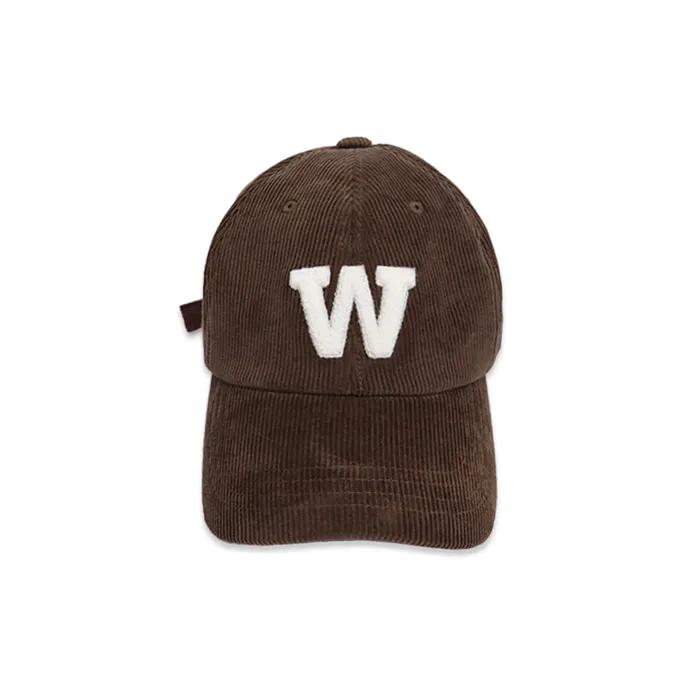 W Corduroy Cap_brown