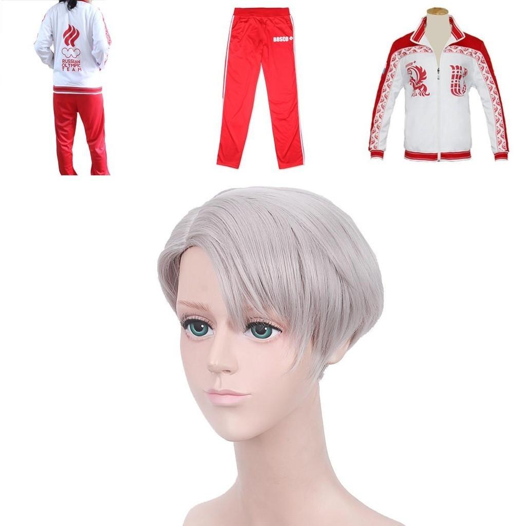 Durable And High-quality Viktor Nikiforov Cosplay Suit From Yuri!!! On Ice