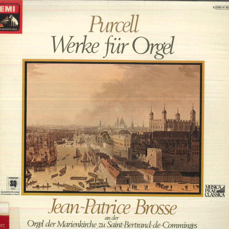 

LP Record HENRY PURCELL JEANPATRICE BROSSE Werke fur Orgel 1C06514183Q EMI 1977 Germany Classical Used
