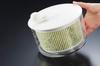 Yoshikawa Vegetable Drainer Salad Spinner Balibari Salad 196 x Height Made in Japan Gift Wrapping Specification SP1194 (Diameter 170mm)