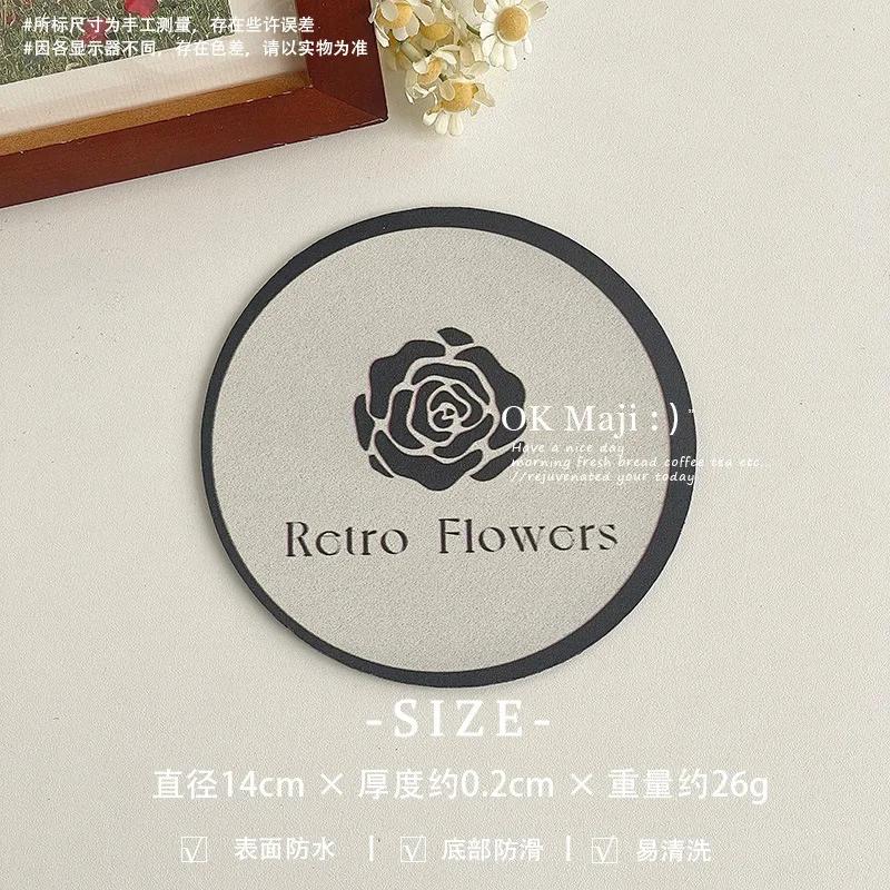 

1pc Anti Slip Silicone Coaster with Heat Insulation High Temperature Resistance Heat Resistance Water Resistance Heat Diameter 14cm&Round