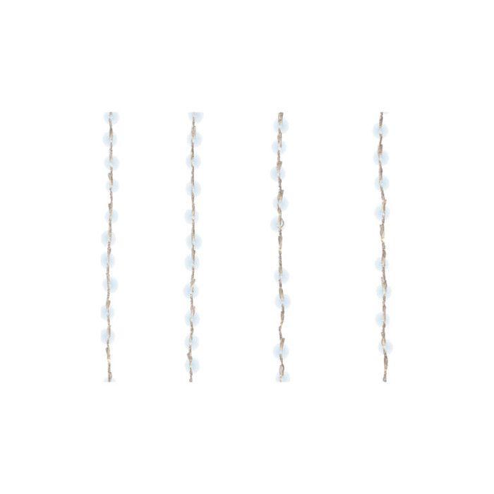 Rideau Led Balcon Usage Extérieur - GENERIQUE - Blanc Lumière Froide - 2x1m - 220 Leds