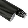 30*127cm Car Stickers and Decals 3D Carbon Fiber Vinyl Wrap Sheet Roll Protective  Film Auto Styling Exterior Accessories