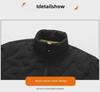 2024 Men's Stand Collar Loose Cotton Coat - Warm, Versatile, High Street Fashion Design
