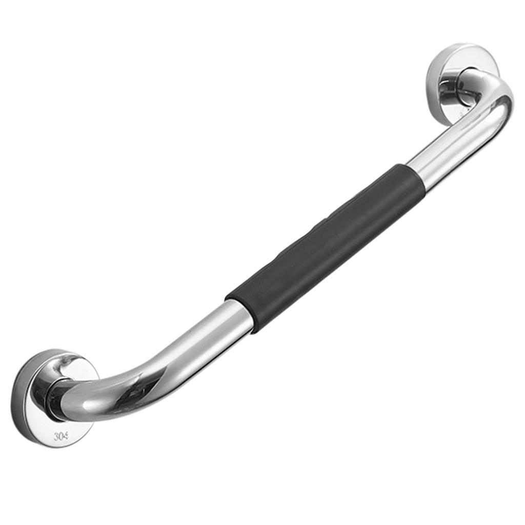 Bathroom Grab Bar Toilet Shower Bathtub Handicap Support Balance Grab Bar Stainless Steel Non slip Rubber Safety Rail