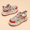 Spring New Breathable Little White Shoes Women's Korean Version of Versatile Thicksoled Casual Shoes Sports Hollow Running Muffin Bottom