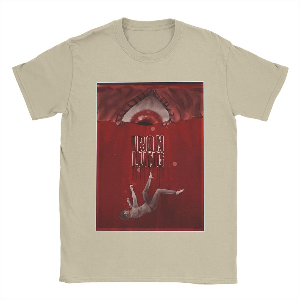 ŽELEZNÉ PLÍCE 2026 vintage Bavlněné tričko Pro muže Letní Y2K Retro trička Kulatý výstřih Trendy trička Oversize s potiskem