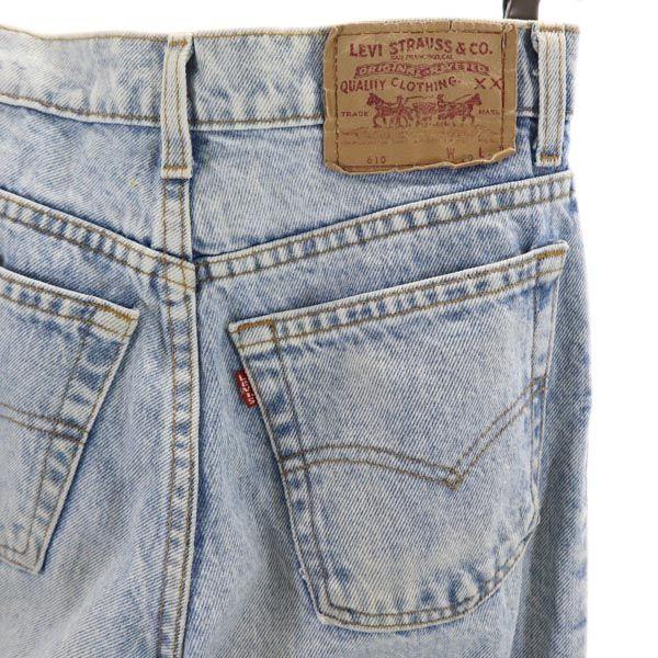 Levi's 80s Made In USA 610 Tapered Denim Pants W29 Jeans Men's Used