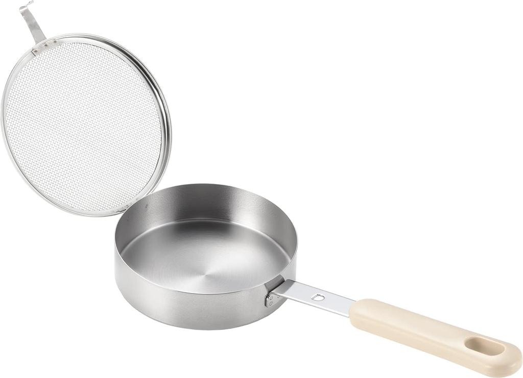 Yoshikawa Frying Pan with Rice Bran, Made in Japan, Gas Stove Only, Gift Wrapping Available, SP1262