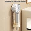 Disposable Cup Dispenser Plastic Wall Mounted Countertop Organizer for Paper Cups Straws Napkins Space-Saving Cup Storage for Bar Cafe Kitchen