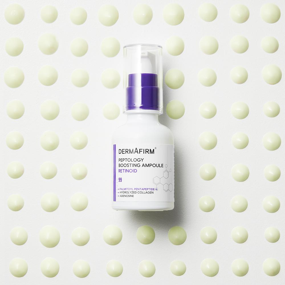 Derma Firm [huening Kai Pick Porenpflege] Derma Firm Peptiology Boosting Ampulle Retinoid 30ml Plan +30ml Nachfüllung