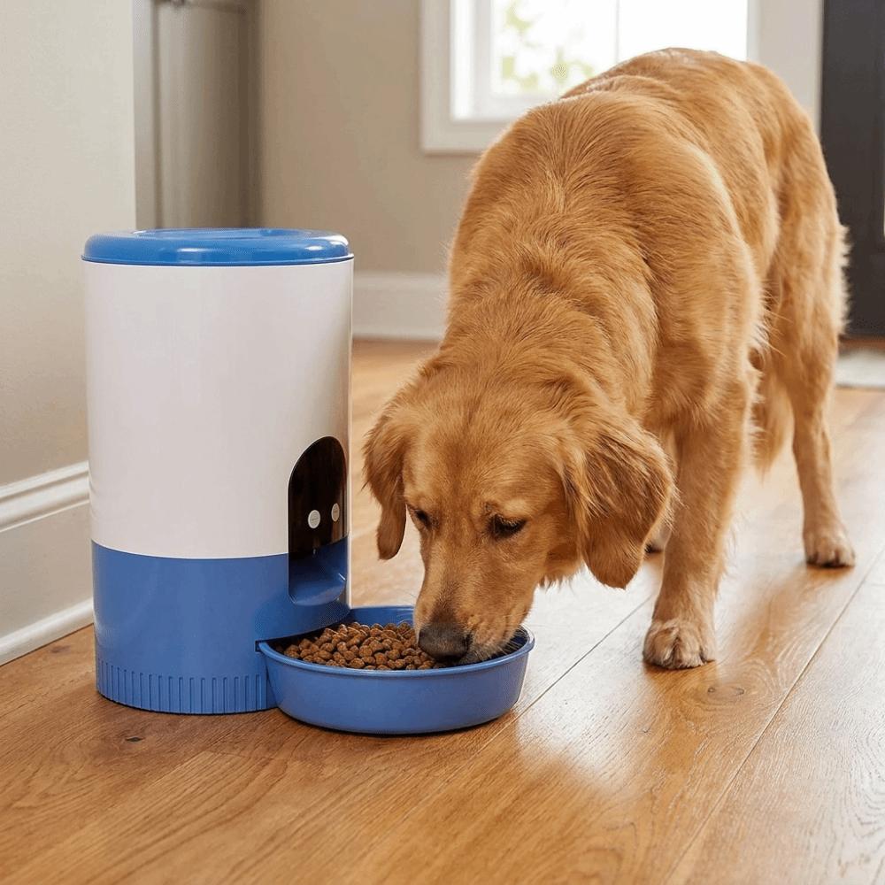 Remote Control Smart Pet Feeder Portion Control Quantitative Food Dispenser for Cats Dogs