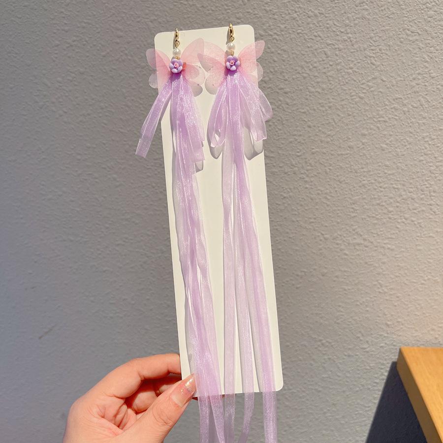 Chinese Style Hanfu Hairpin Set for Girls - Includes Hair Clips, Swaying Tassels, and Butterfly Accessories