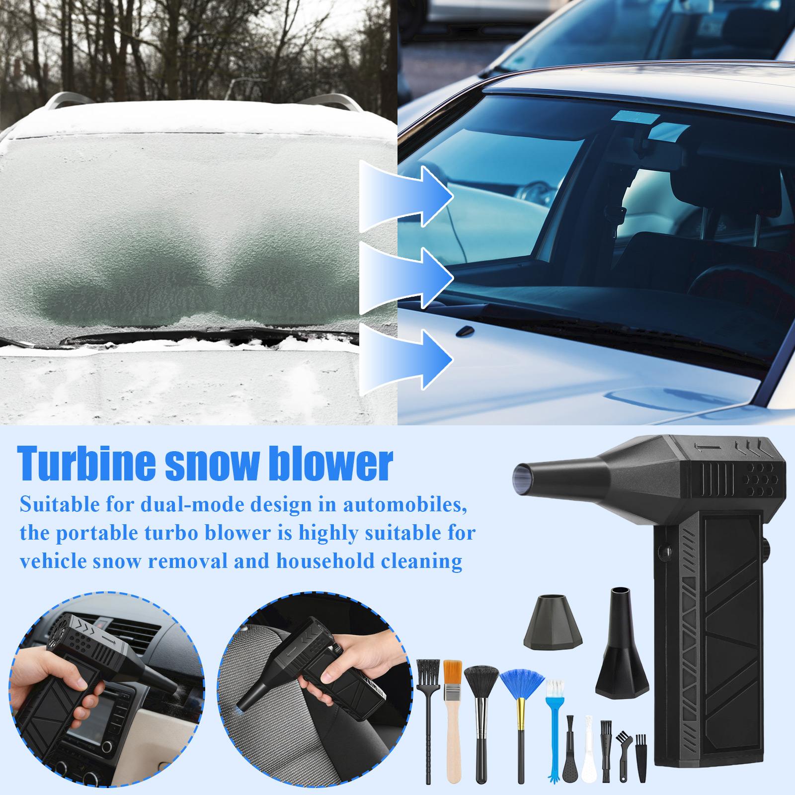 

Снегоуборщик с магнитной насадкой и набором для чистки идеально подходит для уборки снега с транспортных средств и уборки дома. One Size